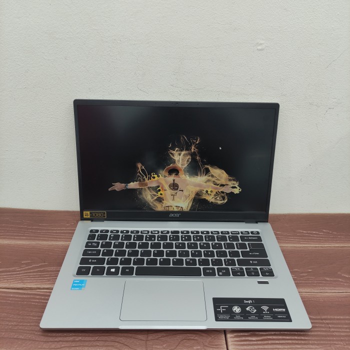 Laptop Bekas Acer Swift 1 SF114-34 Intel PS N6000 Ram 4GB512GB SSD *