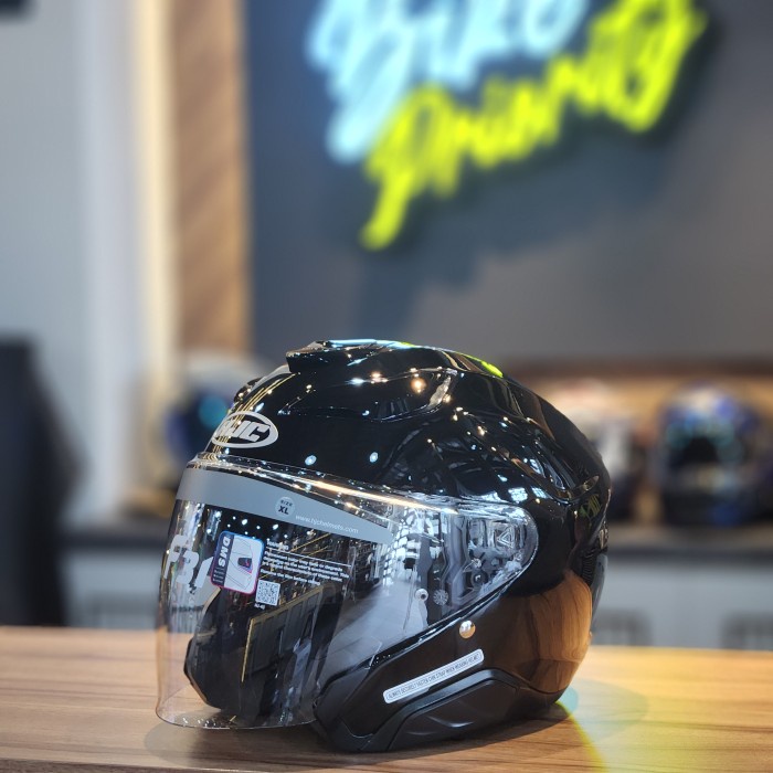 Hjc F31 Black - Helm Half Face