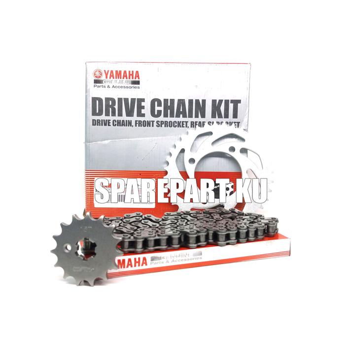 Gear Set 5Tp / Jupiter Z / Jupiter Burhan / Gear / Gir / Ger / Gearset / 1 Set Paket Gir Depan Dan