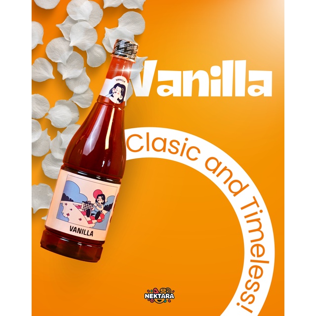 

Syrup Nektara Vanilla 900 Ml