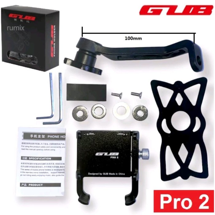 Holder Hp GUB P10 GUB P30 Bracket Phone Holder Stang Motor