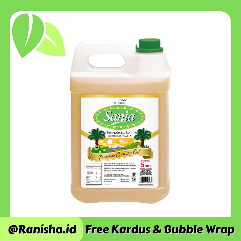 

Sania Minyak Goreng Sawit Jerigen 5L