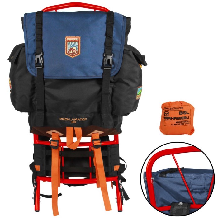 Camping Tas Gunung Vintage Mahameru Proklamator 36L
