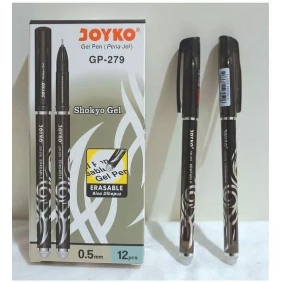 

PULPEN / PEN GEL JOYKO SHOKYO ERASABLE GP 279 ( TINTA BISA DIHAPUS)