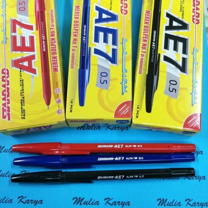

Pen Standart AE 7 / Lusin
