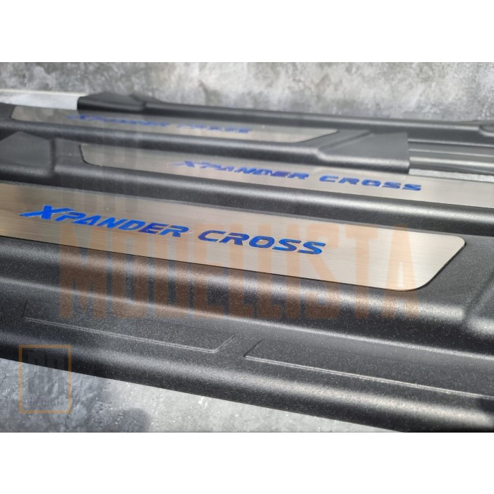 Terhemat Sill Plate Mitsubishi Xpander Cross Non Led/Sillplate Xpander Cross