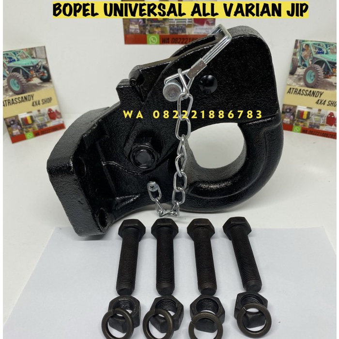 BOPEL PENDEREK TOWING BUMPER BELAKANG MOBIL OFFROAD JIMNY HARDTO TAFT ORIGINAL