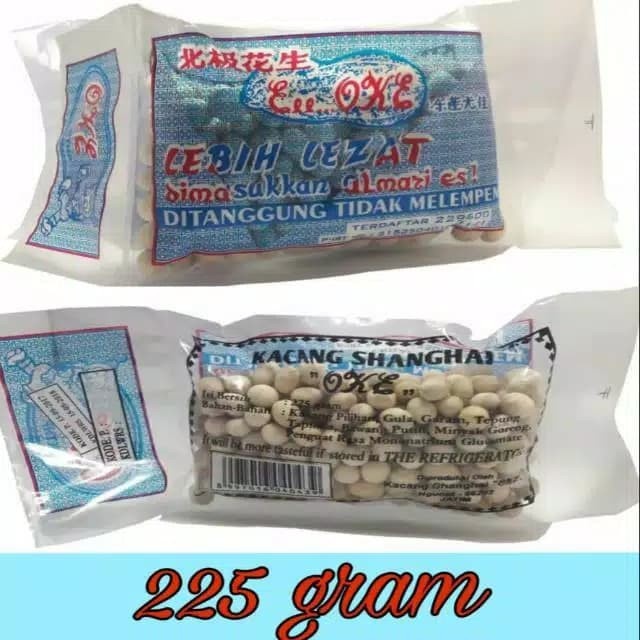 

(TopSeller) Kacang shanghai OKE 225 gram