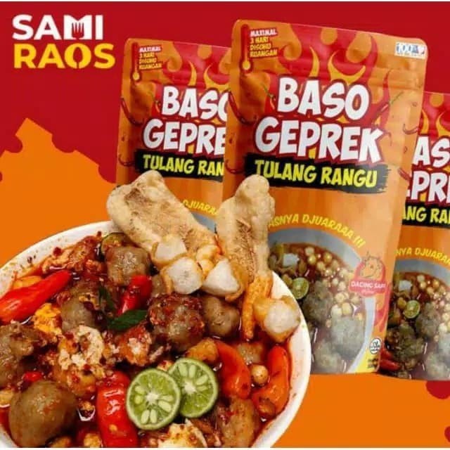 

(TopSeller) Baso Aci Geprek Tulang Rangu Samiraos