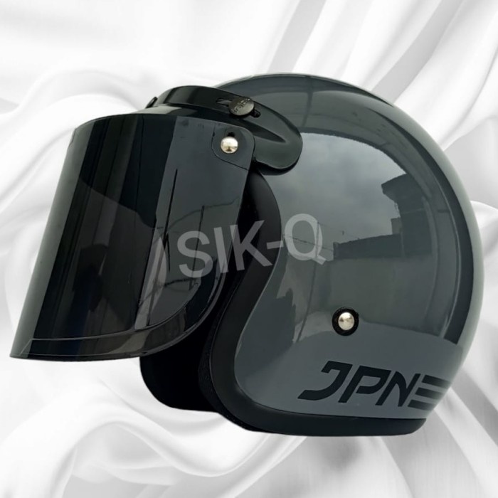 New helm bogo dewasa sni Jpn Original warna Abu lava metalik
