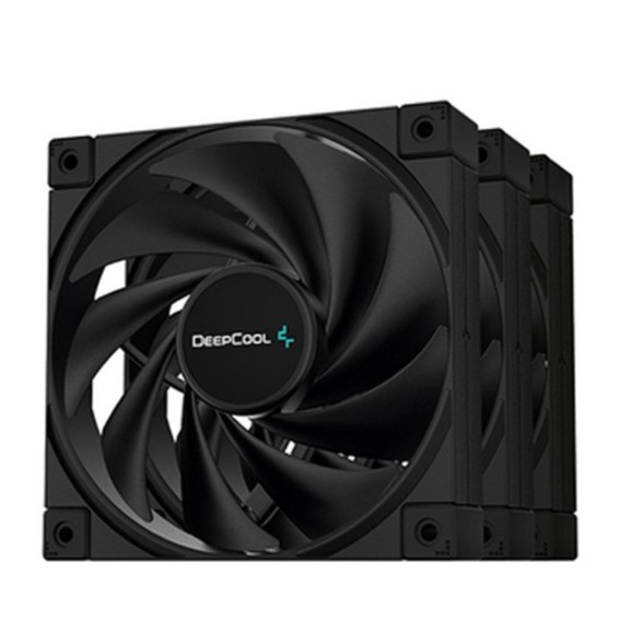 Deepcool Fk120 3In1 (3Pcs) - High-Performance Pwm Fan 120Mm - Black