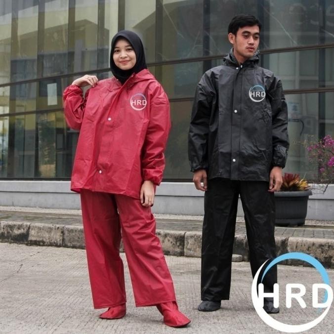 Jas Hujan Setelan Bahan TASLAN