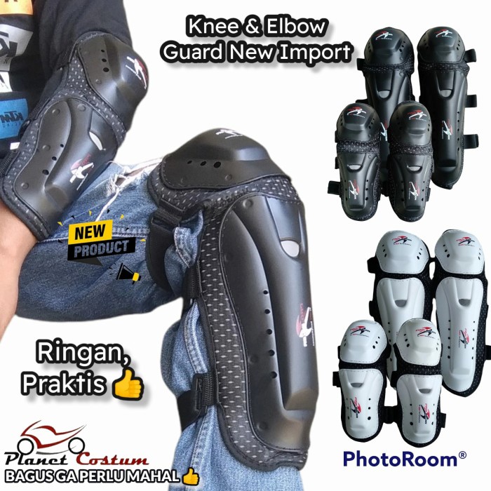 Body protector Decker Siku tangan lutut kaki new biker sepeda motor