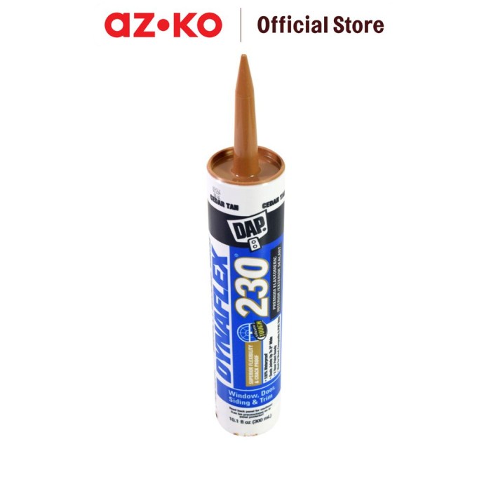 

AZKO Dap Lem Caulk Dynaflex 230 Cedar 10.1 Oz