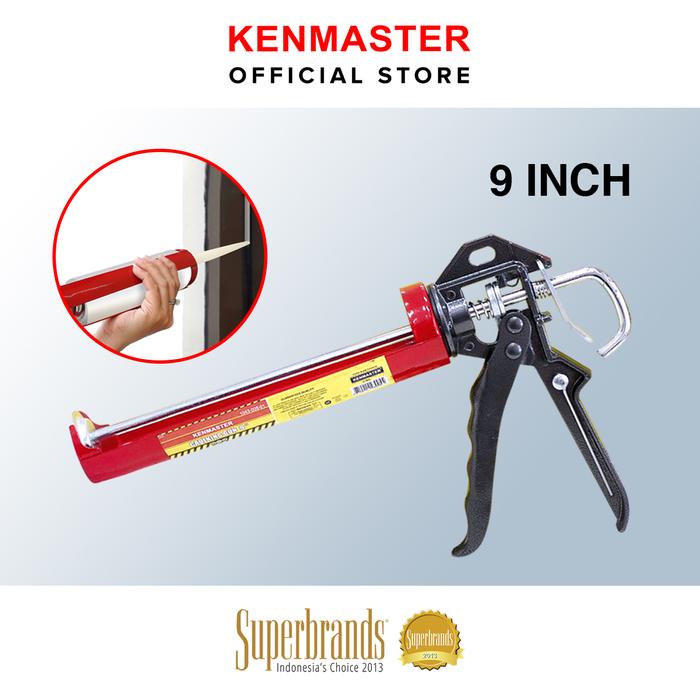 

Kenmaster Caulking Gun K965 / Tembakan Lem Kaca - CAUL005
