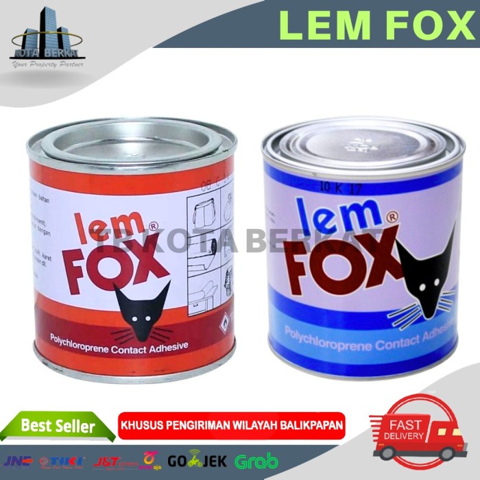 LEM FOX KALENG BIRU 600gr