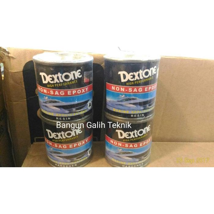 Lem kering dalam air DEXTONE Non Sag Epoxy