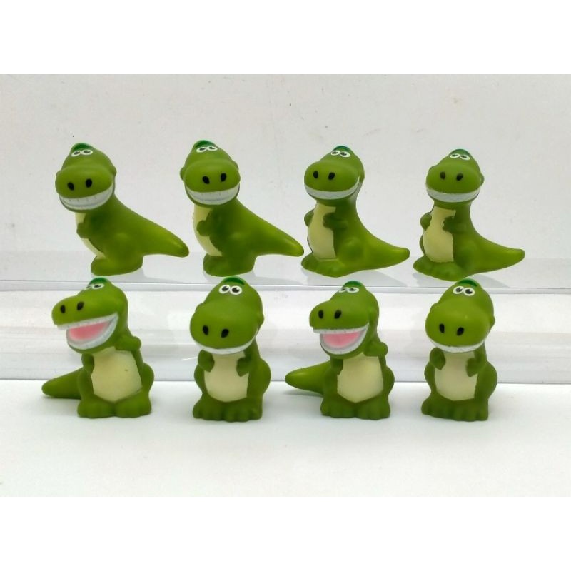 

Miniatur/Pajangan Toper Pensil &Kue Dino Rex Set Of 8Pcs
