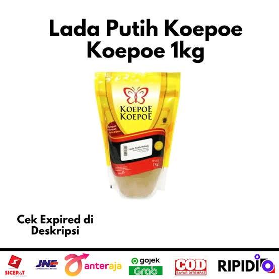 

Lada Putih Koepoe Koepoe 1Kg Bubuk Rempah Spices Masakan