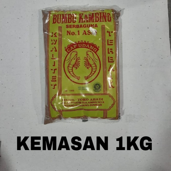 

Bumbu Gulai Kambing Cap Udang 1 kg