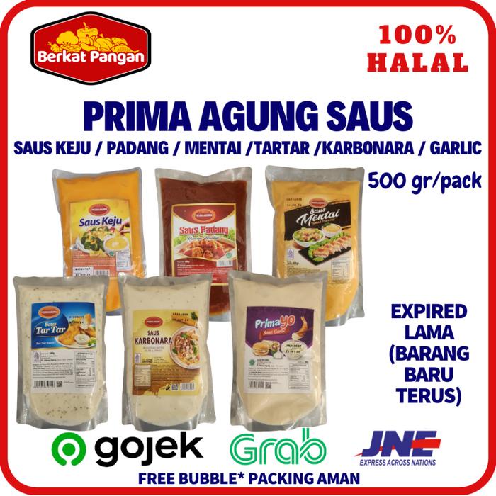 

Prima Agung Saus Keju / Mentai / Tartar / Garlic / Padang / Karbonara gr