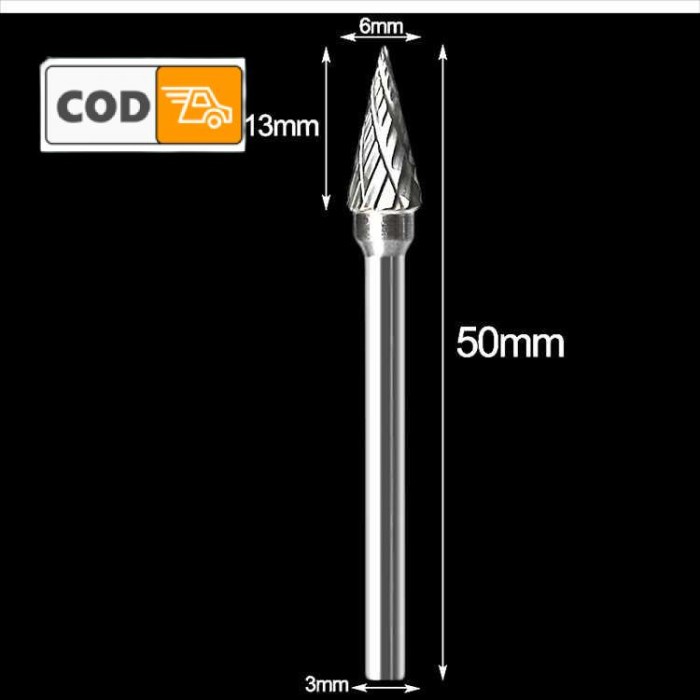 (Expert) Mata Bor Tuner Porting 1 Set Lengkap Isi 10 PCS Cuner Porter Tungsten Carbide Untuk