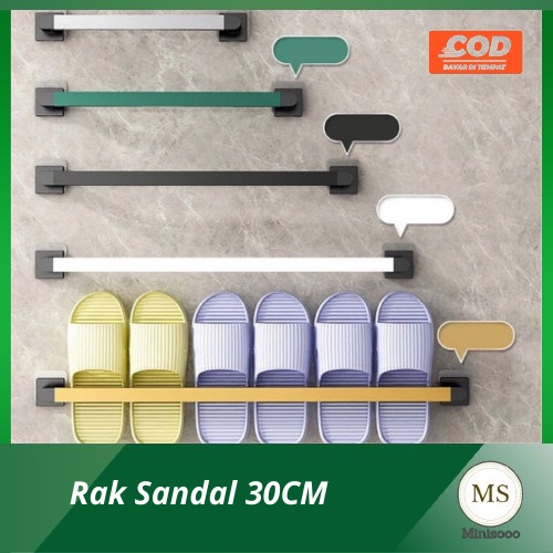 (Expert) ES Rak Sandal Tempel Dinding / Rak Sepatu Tempel / Rak sandal