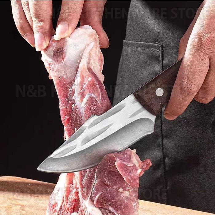 (Expert) Pisau tulang pisau daging, pisau super tajam.