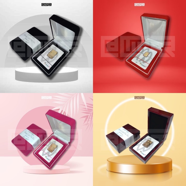 UM1 Kotak LM Logam Mulia Emas Premium Antam UBS Hartadinata Kado Hadiah Gift Box