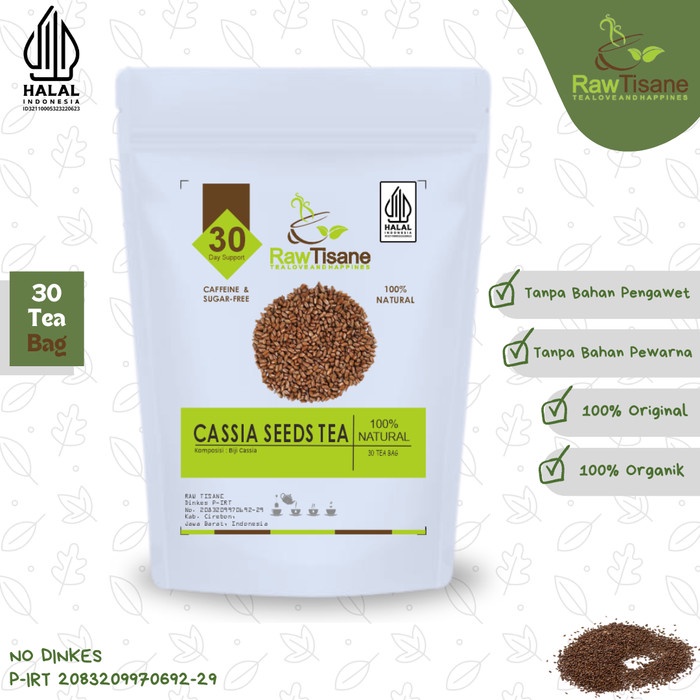 

BEST !! Cassia Seeds Tea : Teh Biji Cassia Isi 30 Tea Bag
