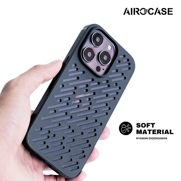 Case Iphone Anti Panas 13 Mini 13 Pro 13 14 Pro 14 Promax - Airway Hole Series Airocase Terbaru