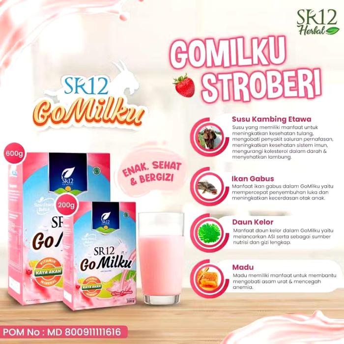 

SR12 - GOMILKU SR12 HALAL BPOM SUSU KAMBING ETAWA PREMIUM MENINGKATKAN DAYA TAHAN TUBUH KESEHATAN