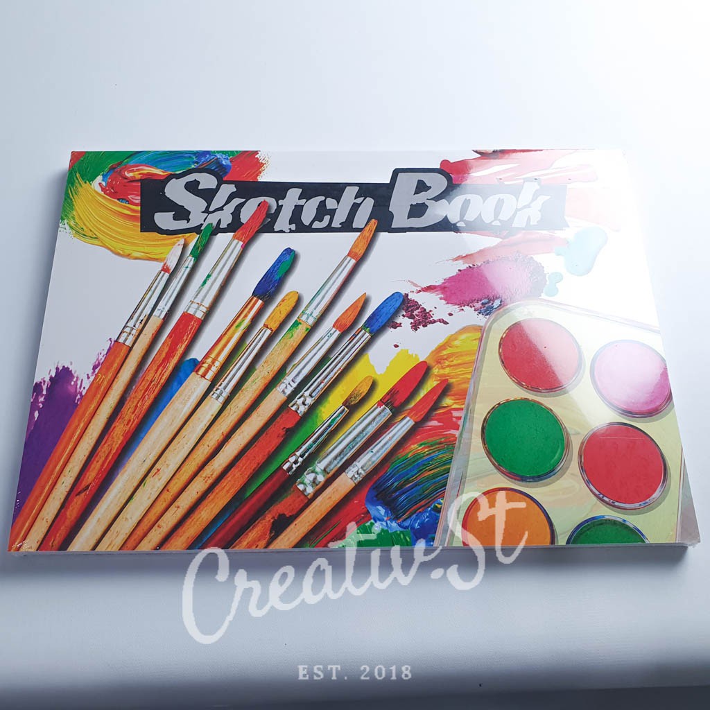 

IK! KIKY Sketch Book Drawing Book A3 42 Cm X 30 Cm 150 Gsm 50 Lembar