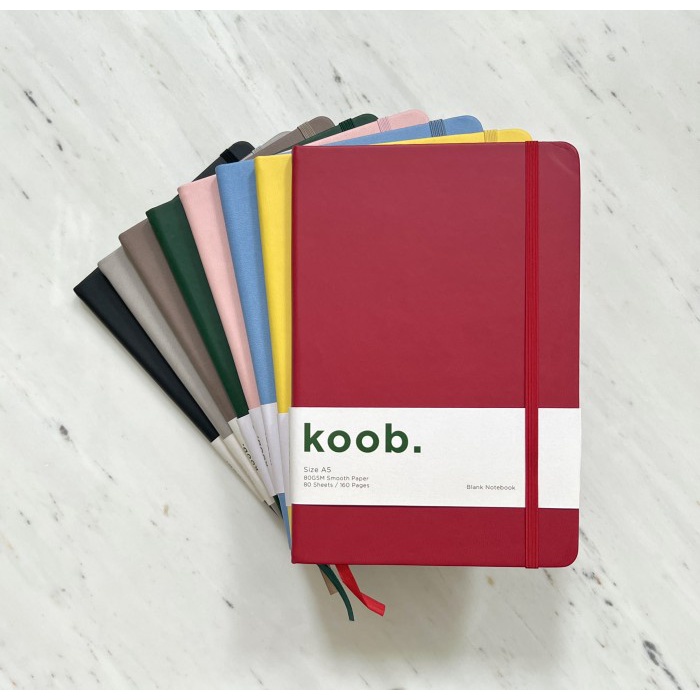 

A501 Koob. Notebook A5 Buku Tulis Polos / Plain Agenda Jurnal Diary
