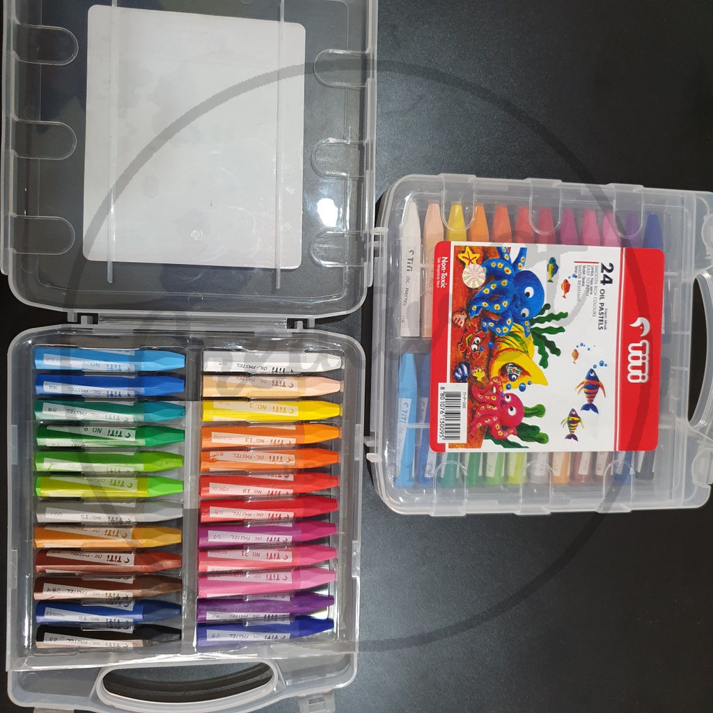 

IK! JOYKO Crayon Oil Pastel 24 Warna Case