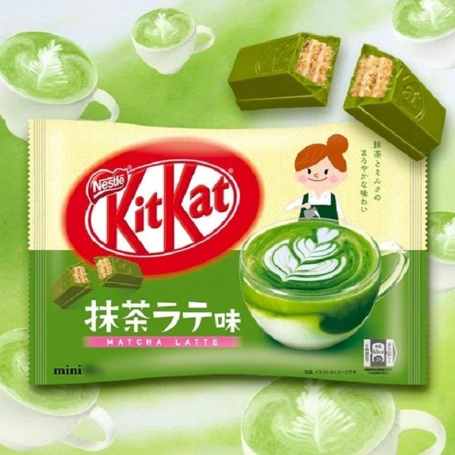 

NESTLE KITKAT MATCHA LATTE JEPANG IMPORT KIT KAT