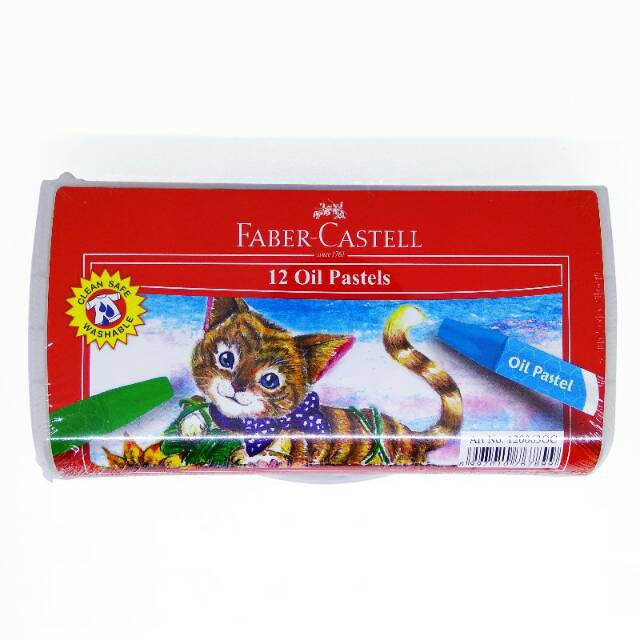 

IK! crayon Faber Catell Hexagonal Oil Pastel Eco 12 Warna#120063OC