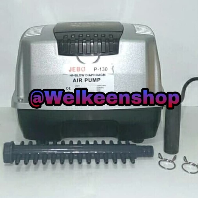 Jebo p130 Jebo P 130 Pompa udara Aerator Hiblow Airpump blower