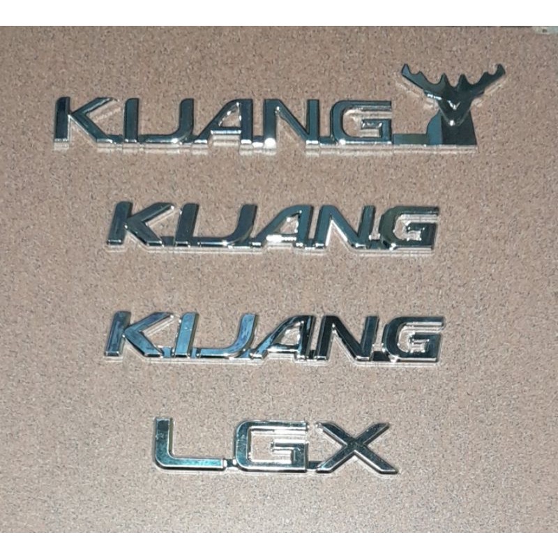 Emblem Logo Kijang Kapsul LGX & Emblem Logo Kijang Kapsul LSX set