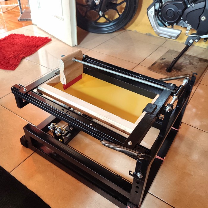 Alat sablon gelas, botol, cup