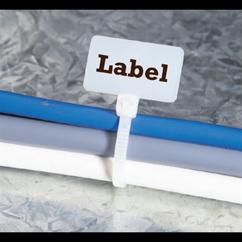TERLARIS MAKER TIE PENGIKAT KABEL LABEL 2.5X100 MM / CABLE TIES LABEL NAME TAG MURAH