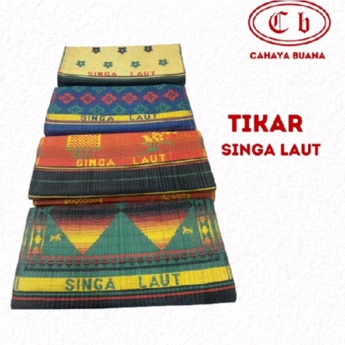 Tikar Plastik Naga Laut Jumbo 2x3 meter ( 200 x 300 ) Tikar Tenun Mendong