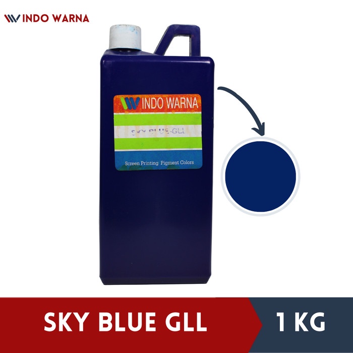 

Biang / Pigment Warna Sablon SKY BLUE GLL