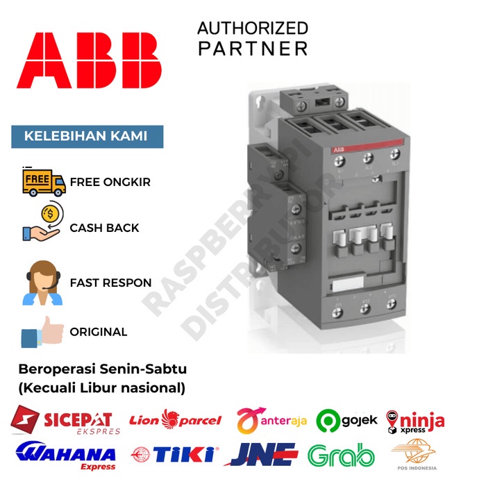 ABB AF65-30-11-13 100-250V50/60HZ-DC CONTACTOR 1SBL387001R1311