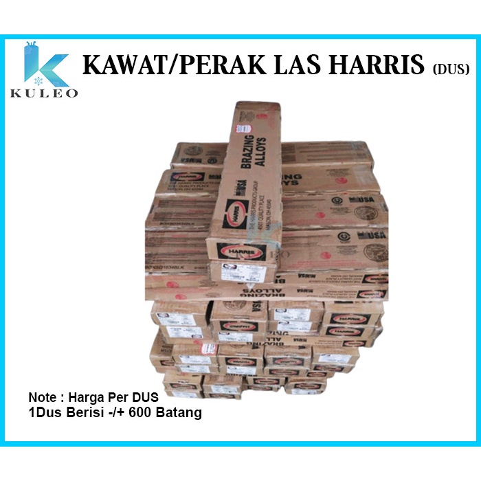 Kawat Las AC Tembaga / Perak HARRIS (USA) Batang 1Dus