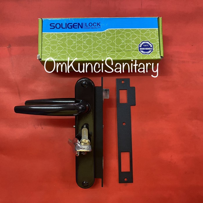 Kunci Pintu Kawat Nyamuk Soligen Set Kunci Espanda Alumunium Tralis