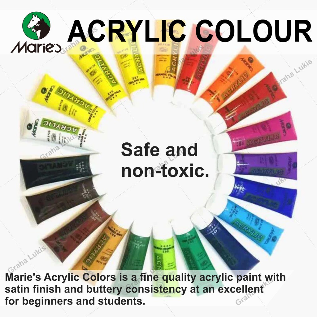 

IK! MARIES ACRYLIC 120 ML - CAT AKRILIK MARIES 120ML