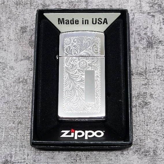 TERLARIS ZIPPO 1652 SLIM VENETIAN 2-SIDE ORIGINAL READY