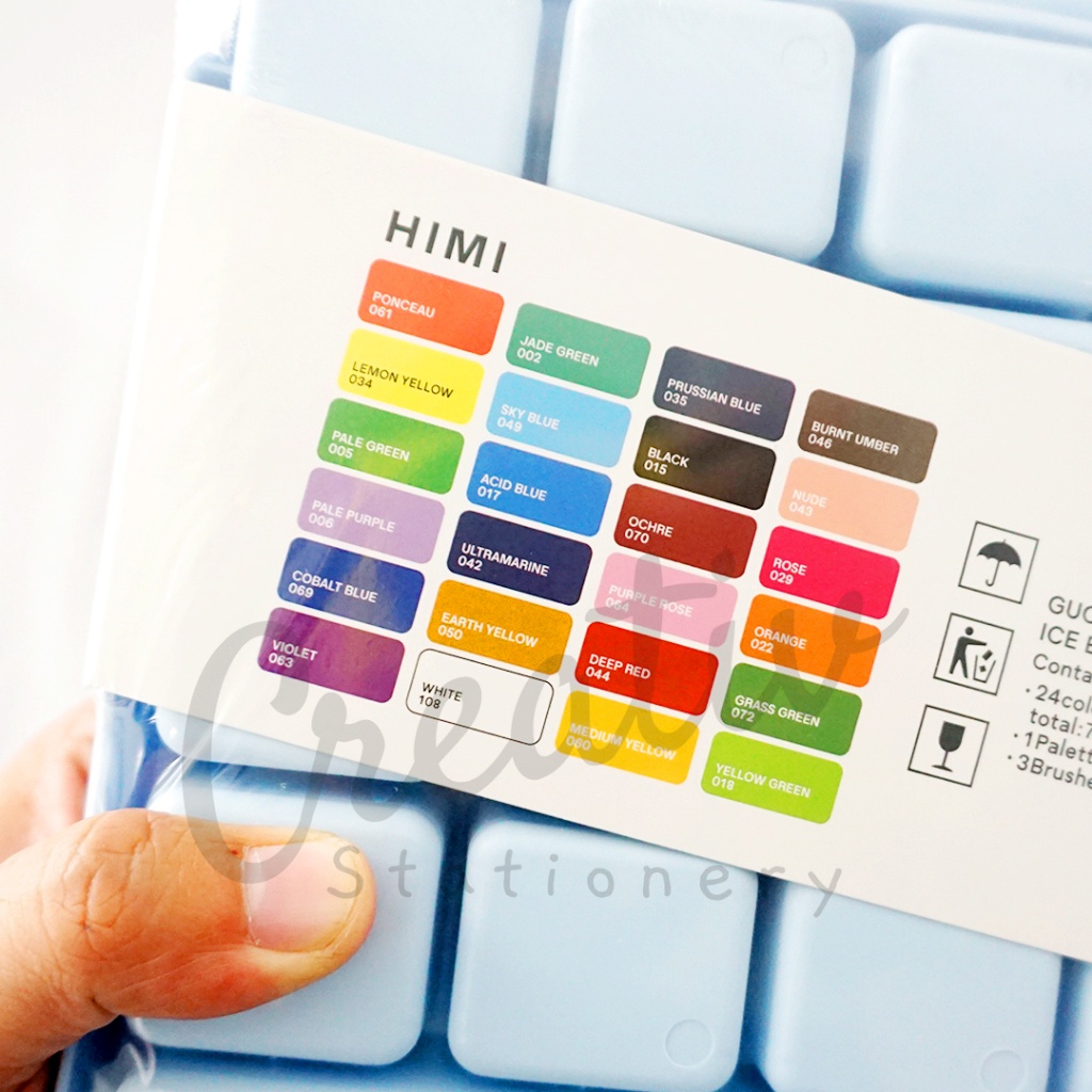 

IK! Himi Gouache Color 24 Color X 30 Ml With Case