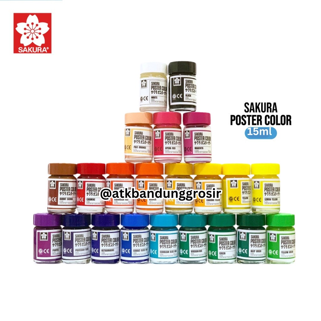 

IK! Sakura Poster Color 15 Ml Cat Poster 15 CC- SHSNP